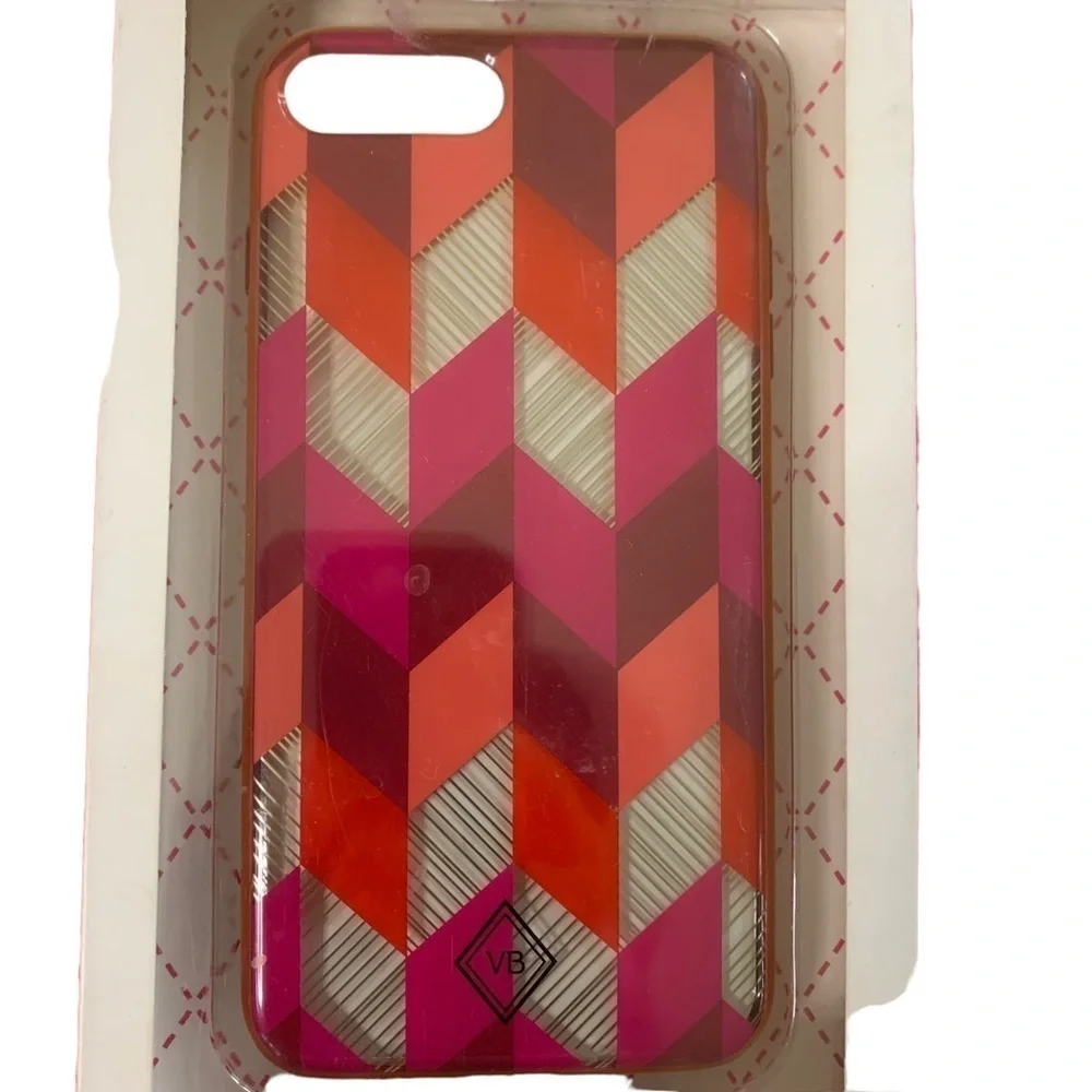 Vera Bradley New In Box Ultra Slim Flexible Frame Case For IPhone 7Plus Sz 5.5”